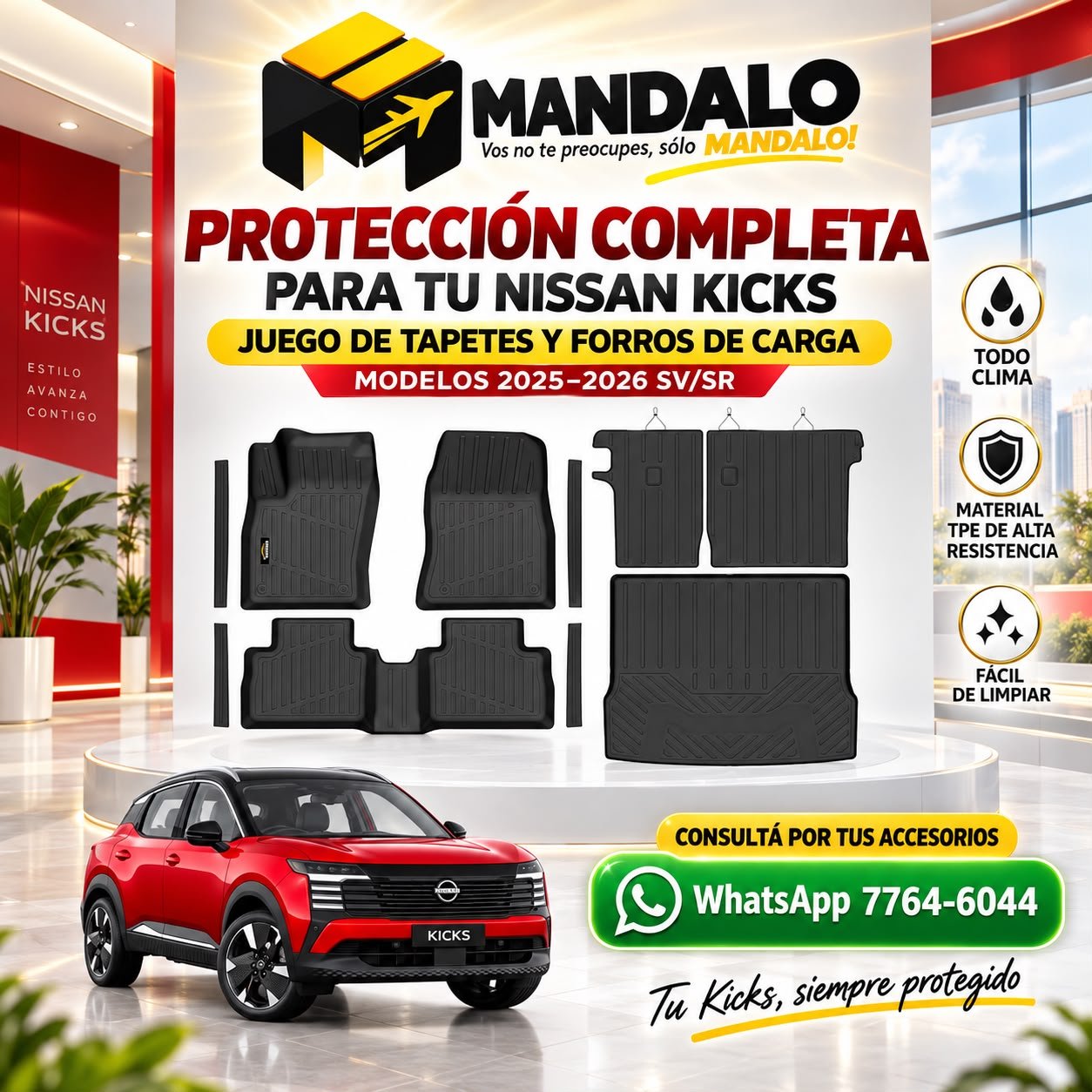 Productos seleccionados